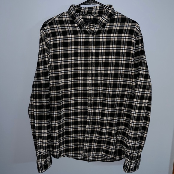 All Saints Men’s Flannel Shirt - Picture 1 of 3